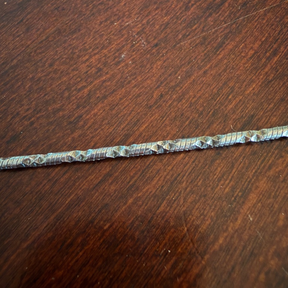 Delicate Silver Rope Chain Necklace - Picture 11 of 11